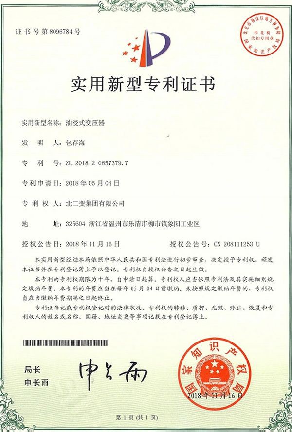 Oil-Filled Transformer Oil-Filled Transformer